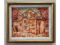 Ivo Kovachev (Mistral) tablou - Biserica Boiana anul 2007