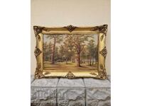 Wonderful antique Dutch oil painting on canvas