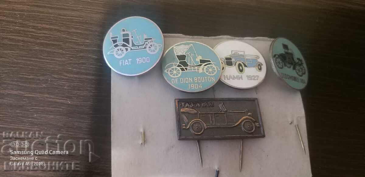 LOT of Jubilee Badges with Cars with price € 35.00 | 68.45 BGN