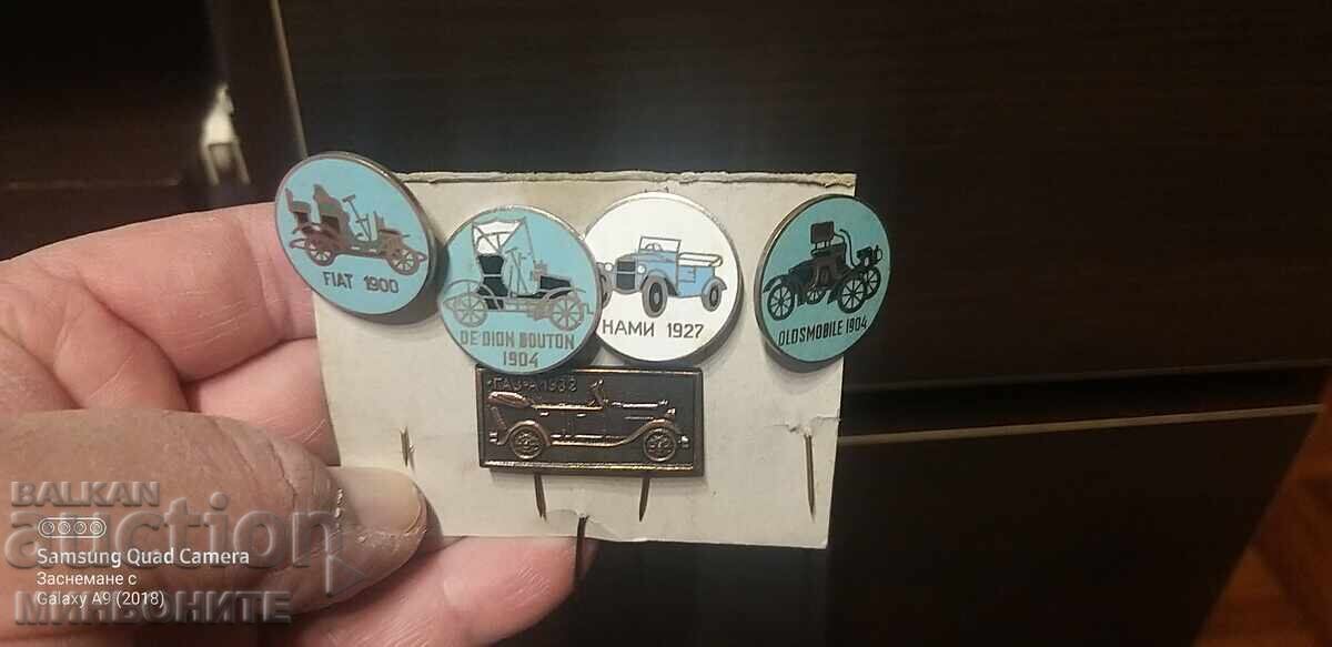 LOT of Jubilee Badges with Cars