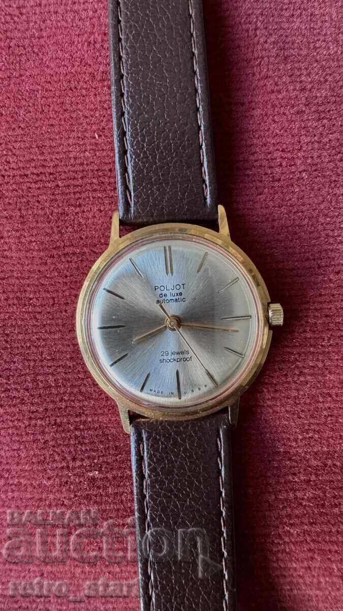 Delivery of POLJOT de Luxe 29 Jewels Automatic, 20 Microns Delivery of POLJOT de Luxe 29 Jewels Automatic, 20 Microns