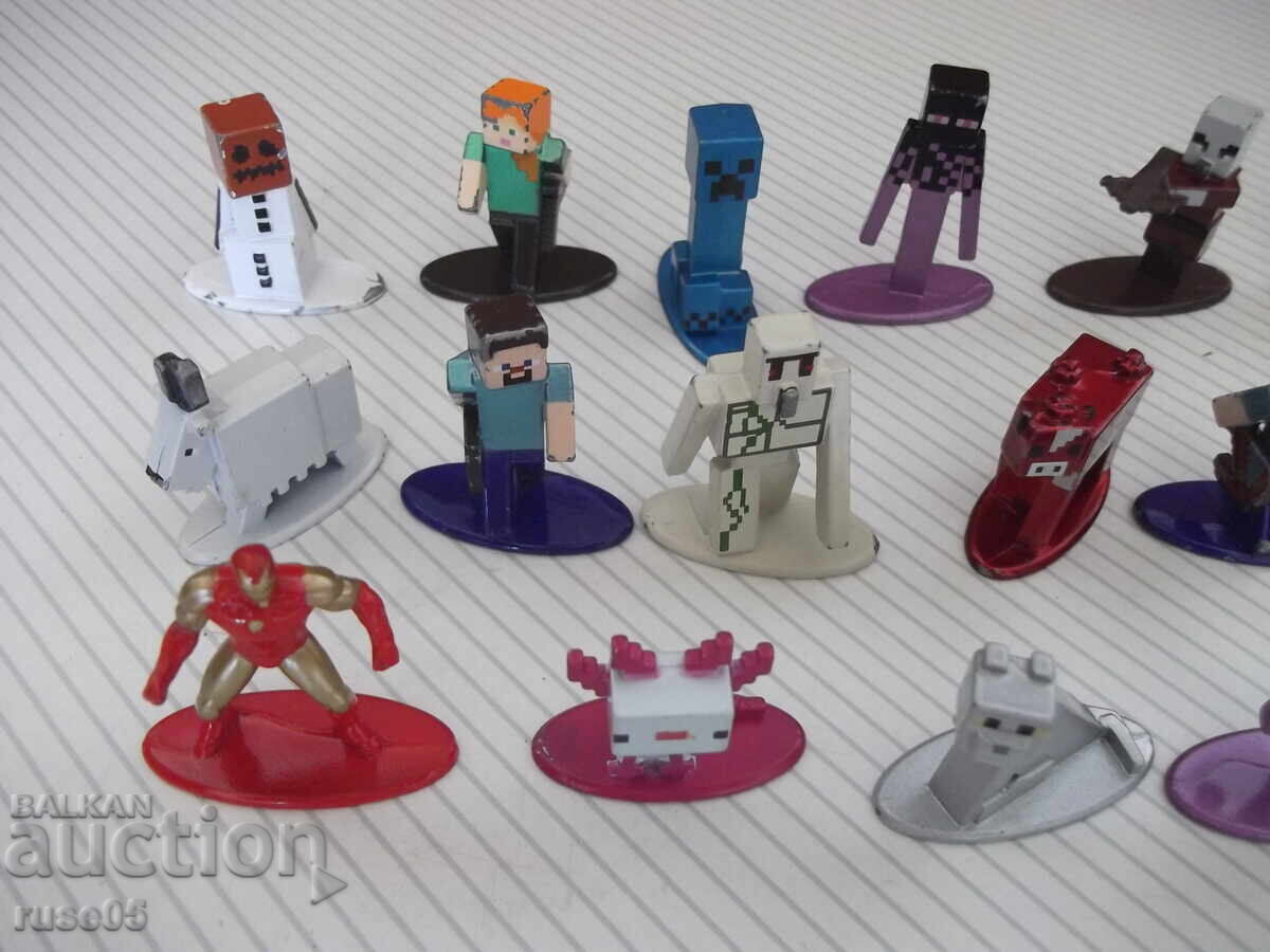 Σύνολο 17 μεταλλικών φιγούρων με τιμή 70.00 BGN | € 35.79 Σύνολο 17 μεταλλικών φιγούρων με τιμή 70.00 BGN | € 35.79