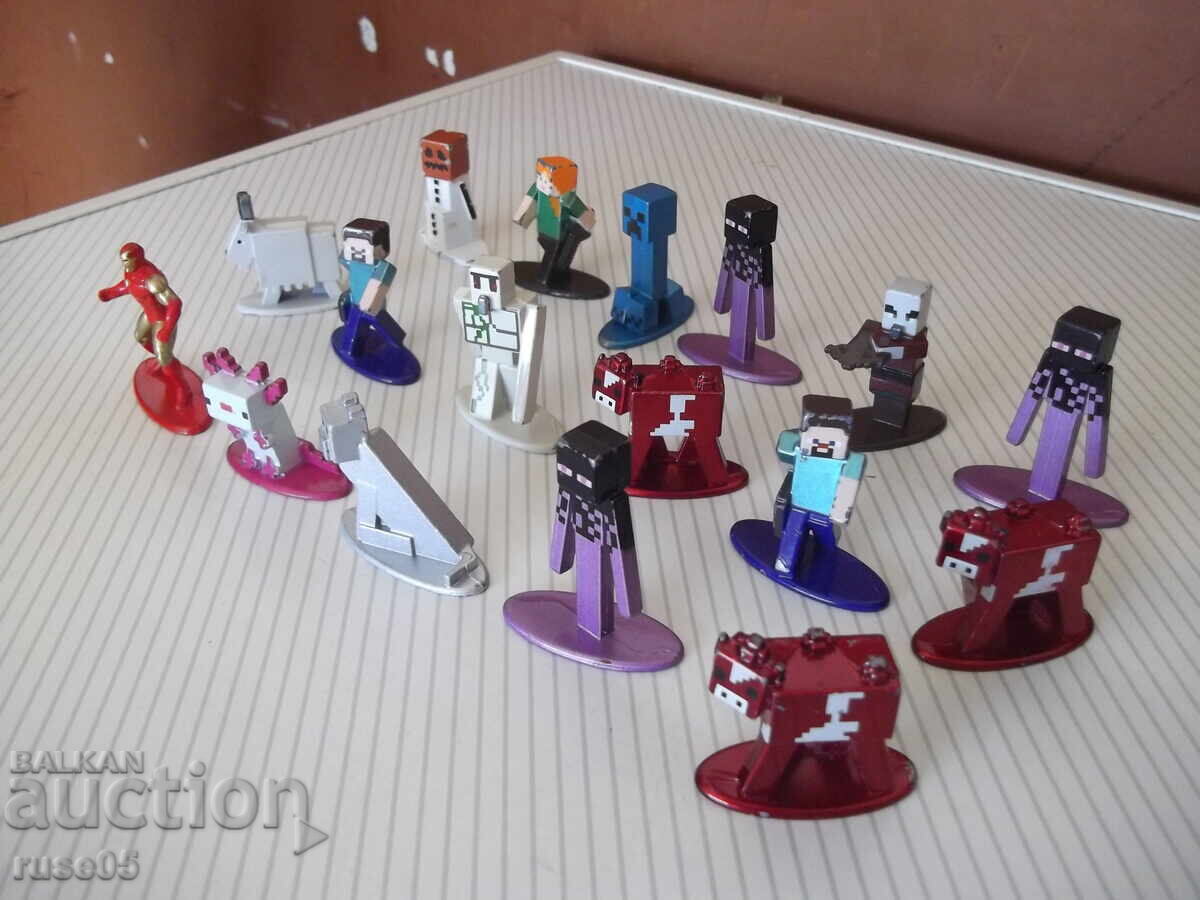 Σύνολο 17 μεταλλικών φιγούρων - 6 Σύνολο 17 μεταλλικών φιγούρων - 6