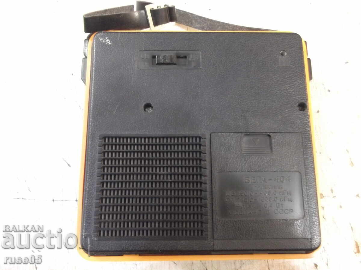 Ραδιόφωνο τρανζίστορ "Βέγκα - 404" σοβιετικό λειτουργικό - 5 Ραδιόφωνο τρανζίστορ "Βέγκα - 404" σοβιετικό λειτουργικό - 5