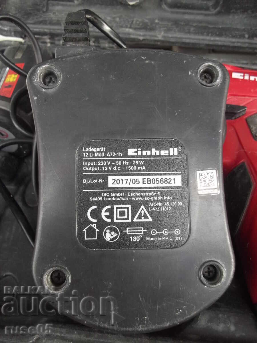 Licitație Mașină de găurit "Einhell - TE-CD 12 X-Li" cu acumulator, funcțională Licitație Mașină de găurit "Einhell - TE-CD 12 X-Li" cu acumulator, funcțională