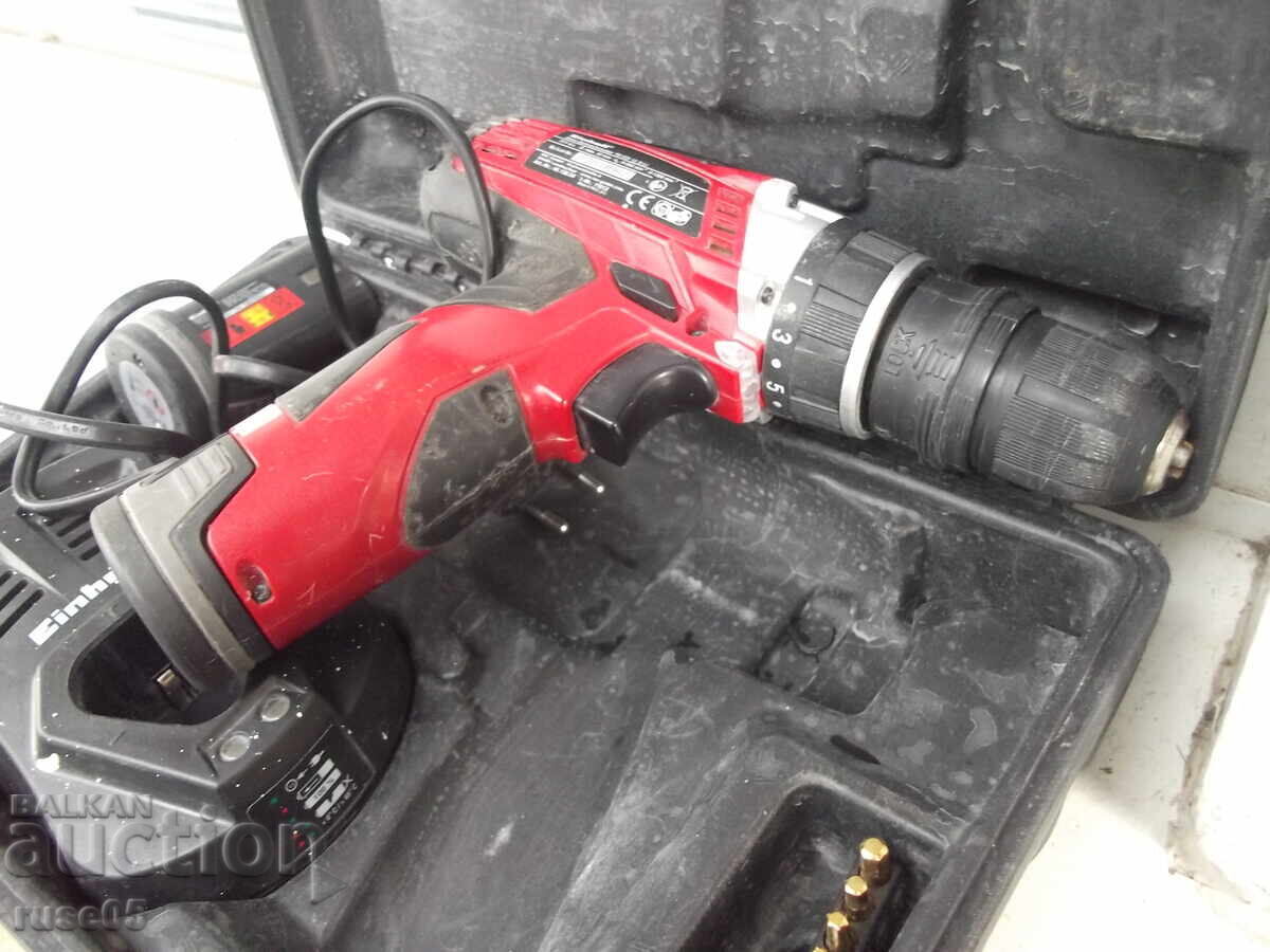 Mașină de găurit "Einhell - TE-CD 12 X-Li" cu acumulator, funcțională - 6 Mașină de găurit "Einhell - TE-CD 12 X-Li" cu acumulator, funcțională - 6