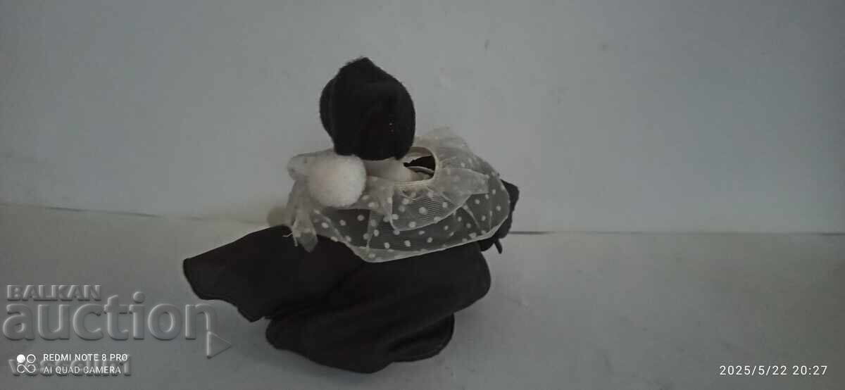 Auction  Handmade Porcelain Venetian Harlequin Doll