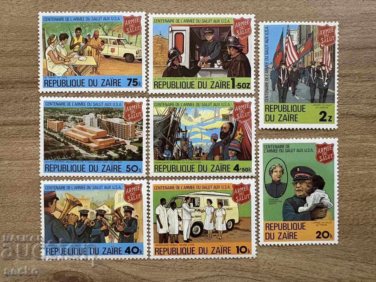Zaire - 100 g. Salvation Army in the USA (1980) MNH