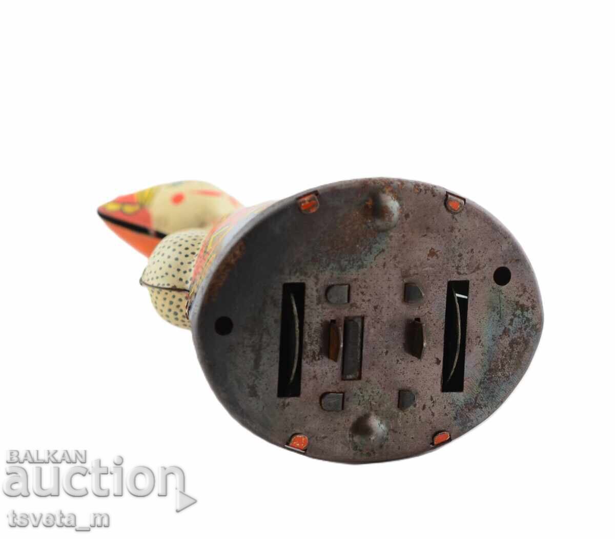 Păpușă metalică / din tablă, cu mecanism, URSS, jucării pentru copii - 6 Păpușă metalică / din tablă, cu mecanism, URSS, jucării pentru copii - 6