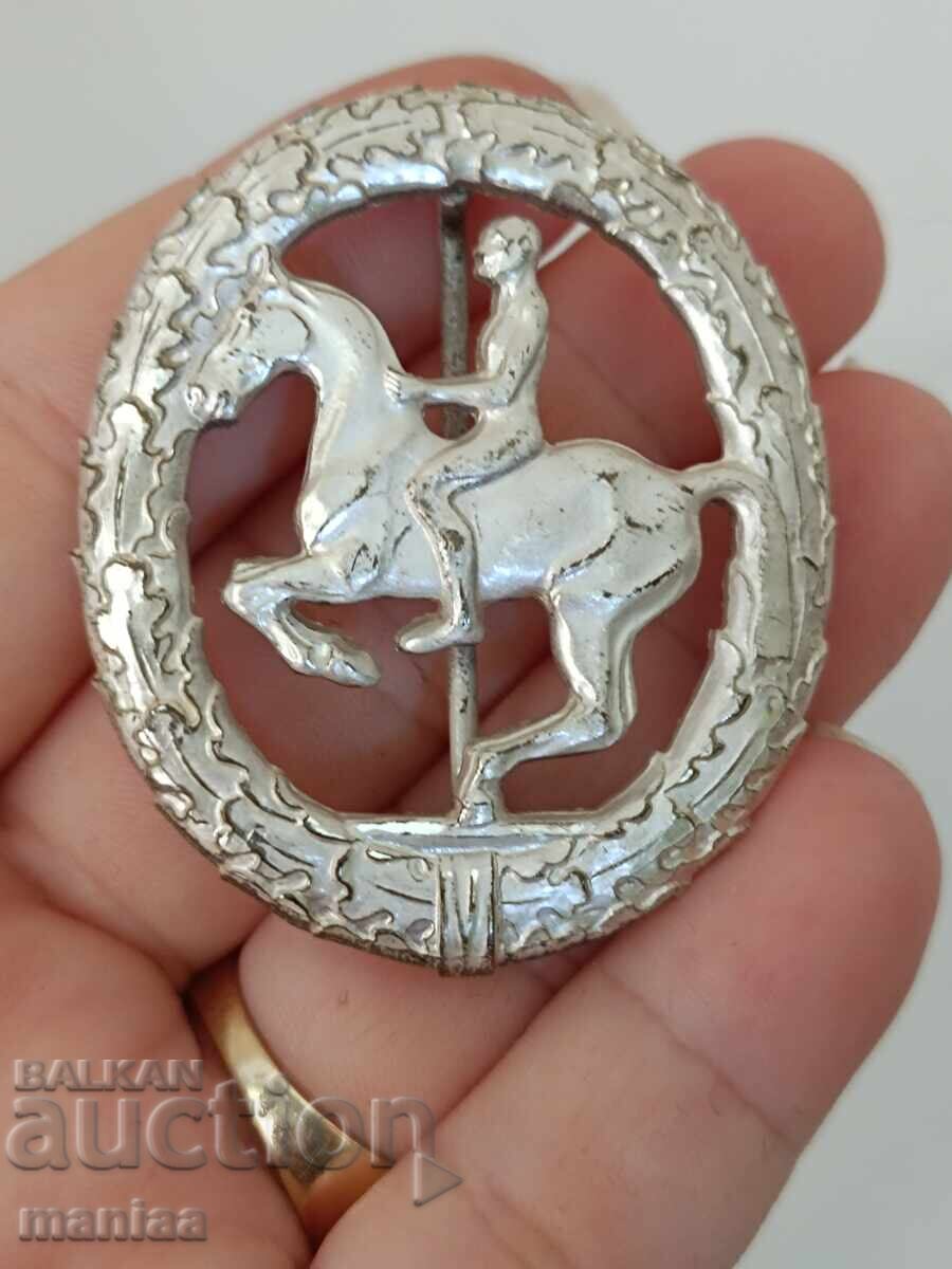 Σήμα Τρίτου Ράιχ για ιππασία με τιμή 90.00 BGN | € 46.02 Σήμα Τρίτου Ράιχ για ιππασία με τιμή 90.00 BGN | € 46.02