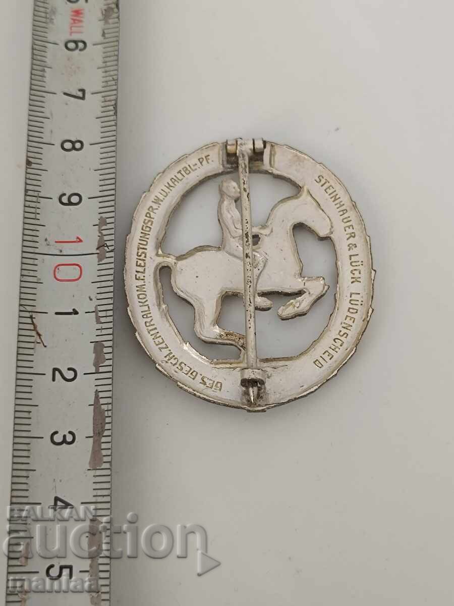 Δημοπρασία Σήμα Τρίτου Ράιχ για ιππασία Δημοπρασία Σήμα Τρίτου Ράιχ για ιππασία