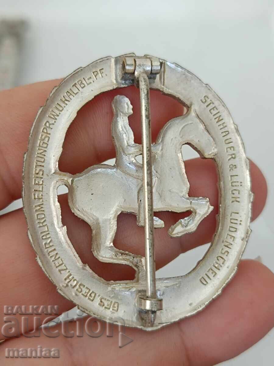 Σήμα Τρίτου Ράιχ για ιππασία Σήμα Τρίτου Ράιχ για ιππασία