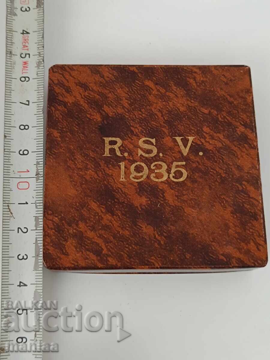 Аукцион Немски плакет с кутия Трети Райх1935 г