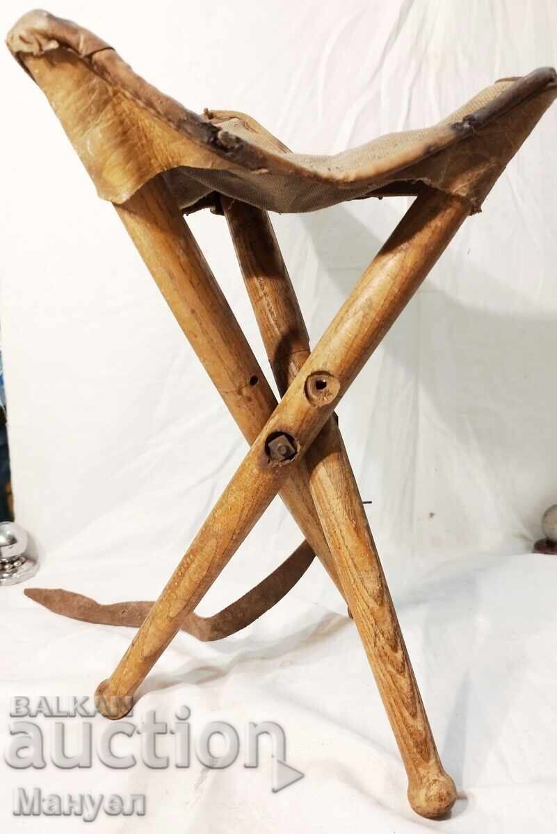 Продавам старо,военно,офицерски столче - ПСВ(рядко)