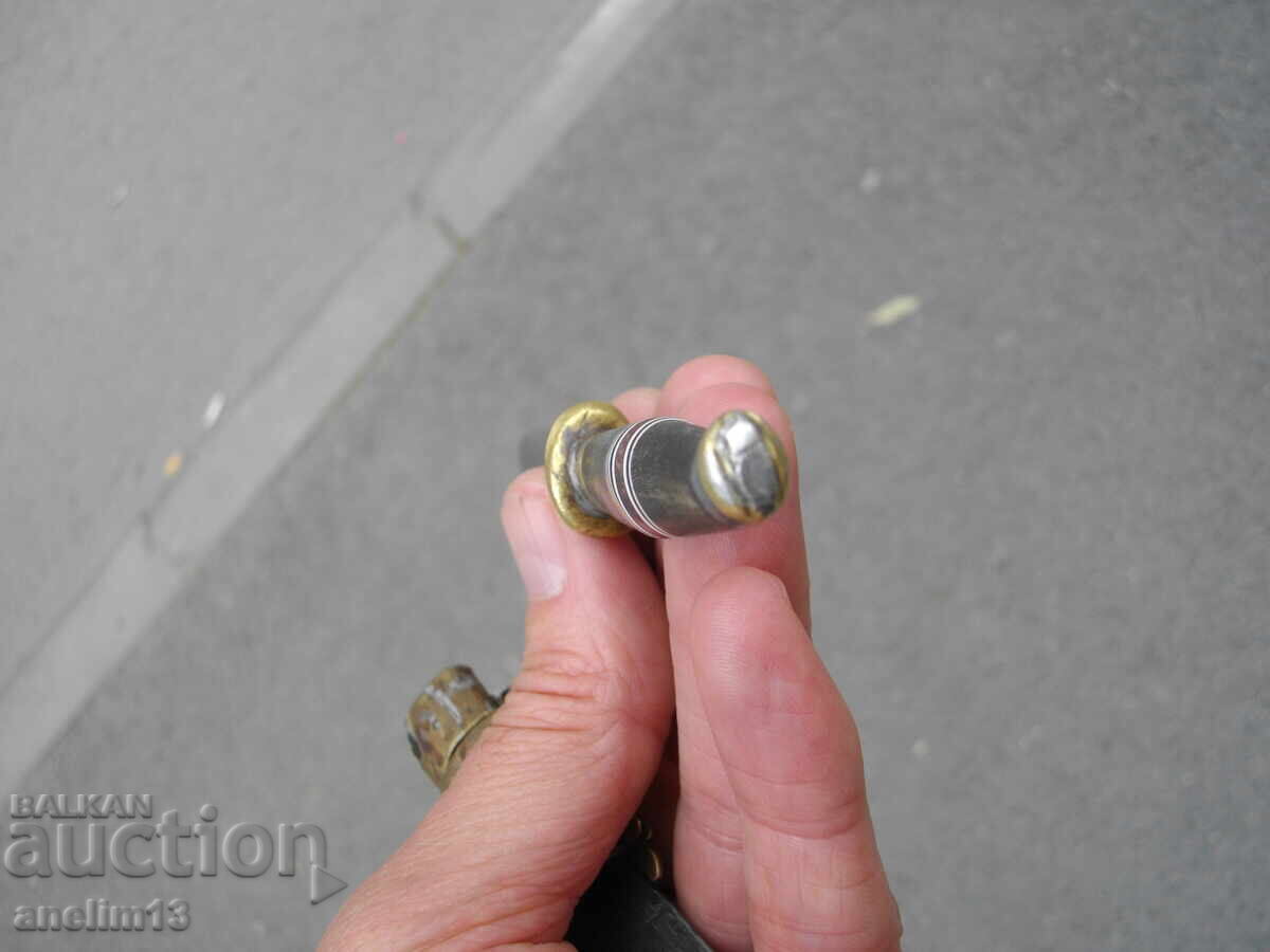 Old Balkan Knife, Knife for Chiri and Sheath, Buffalo Horn - 6