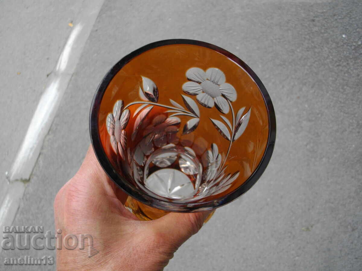 VASE CRYSTAL BOHEMIA - 5