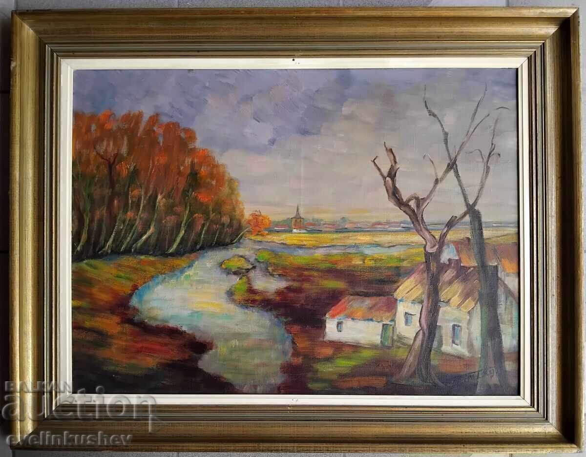 Голяма маслена картина 80х60 / 98х78 - 5