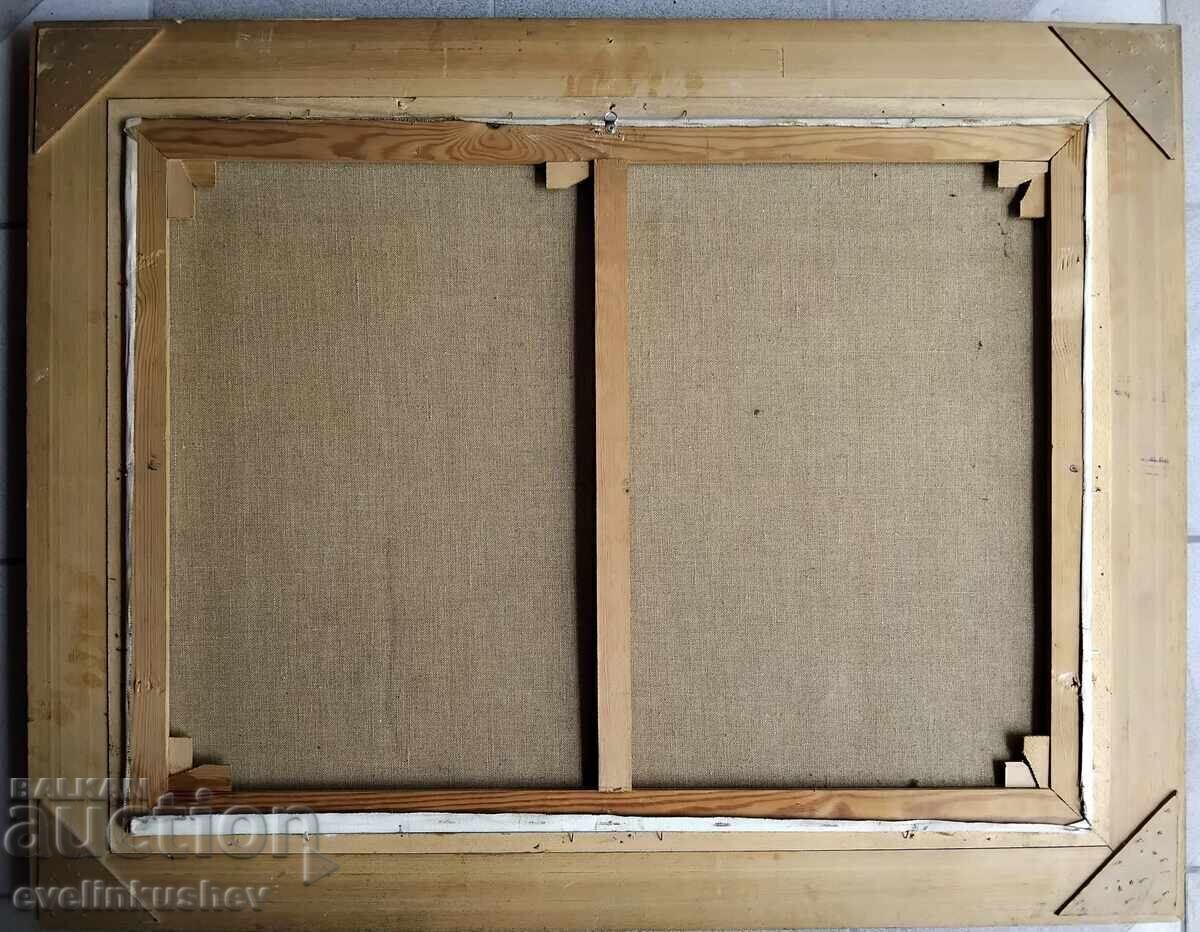 Μεγάλος ελαιογραφικός πίνακας 80x60 / 98x78 - 7 Μεγάλος ελαιογραφικός πίνακας 80x60 / 98x78 - 7