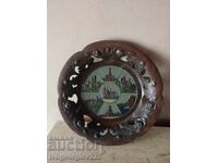 Farfurie veche de perete