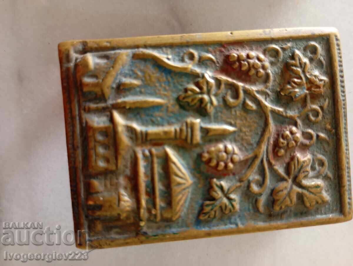 Set of hardware for a matchbox and ashtray - 6