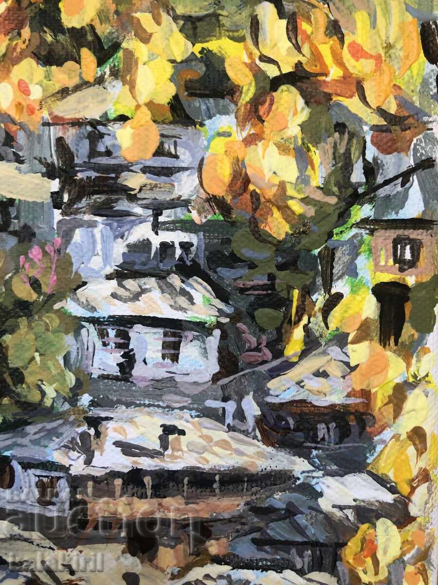 "Τοπίο από τη Ροδόπη" με τιμή 200.00 BGN | € 102.26 "Τοπίο από τη Ροδόπη" με τιμή 200.00 BGN | € 102.26