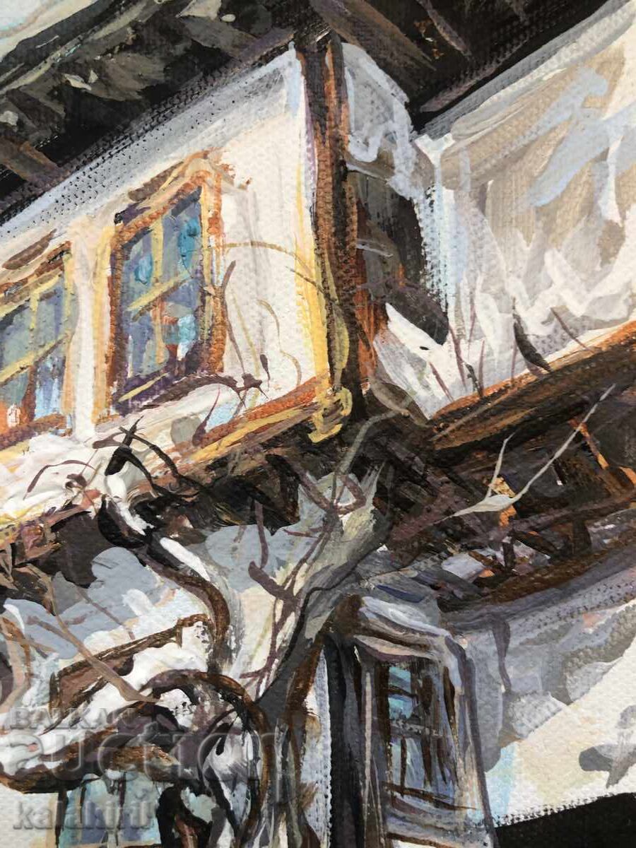 Landscape with Revival House with price 200.00 BGN | € 102.26 Landscape with Revival House with price 200.00 BGN | € 102.26