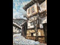 Landscape with Revival House