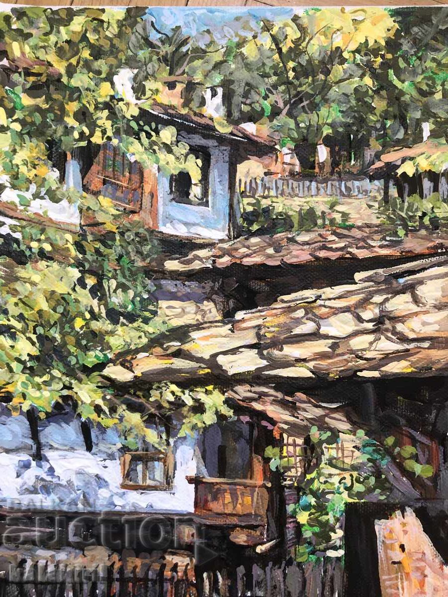 Landscape with Revival House Landscape with Revival House