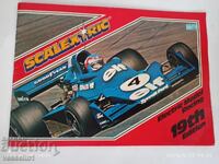 Стар мострен каталог показващ магнитни писти и колички