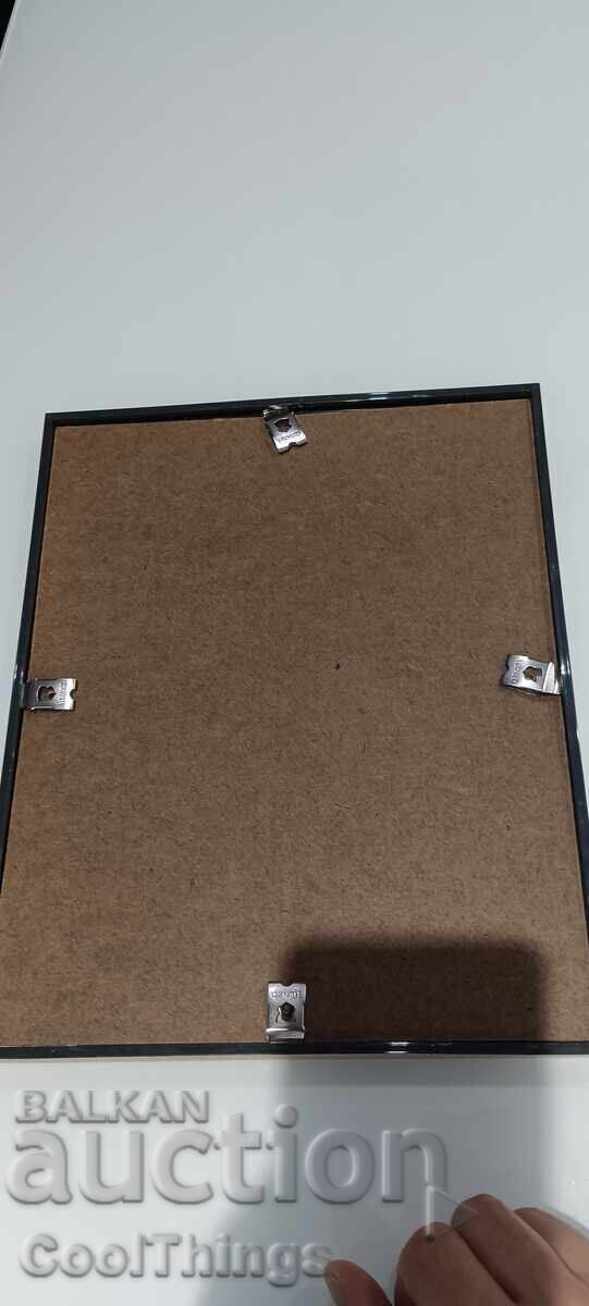 Υπογεγραμμένος πίνακας, γυάλινο πλαίσιο - 7 Υπογεγραμμένος πίνακας, γυάλινο πλαίσιο - 7