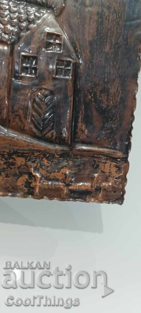 Auction  Original copper panel