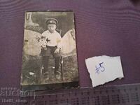 Стара снимка - Момче с моряшка шапка