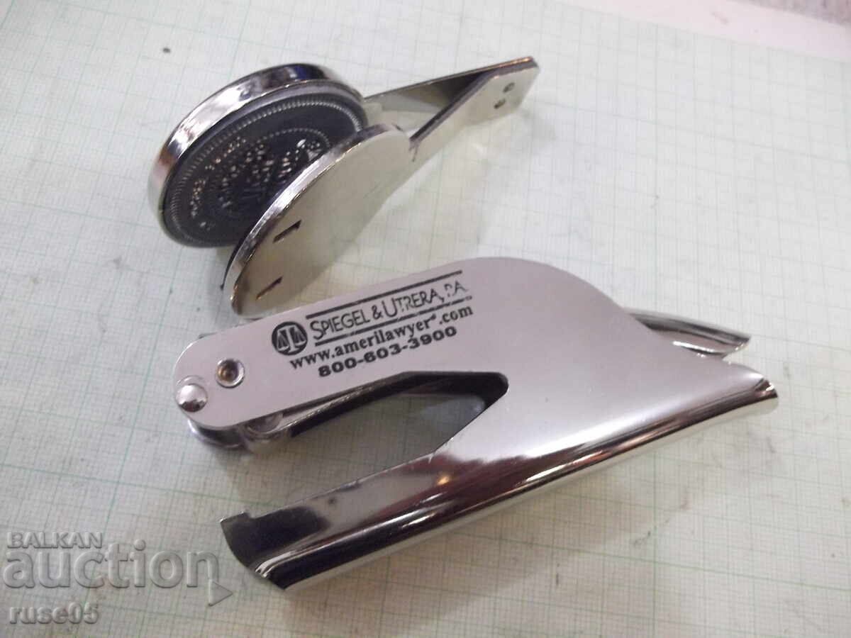 Relief, dry print "SPIEGEL & UTRERA, P.A." American new - 6 Relief, dry print "SPIEGEL & UTRERA, P.A." American new - 6