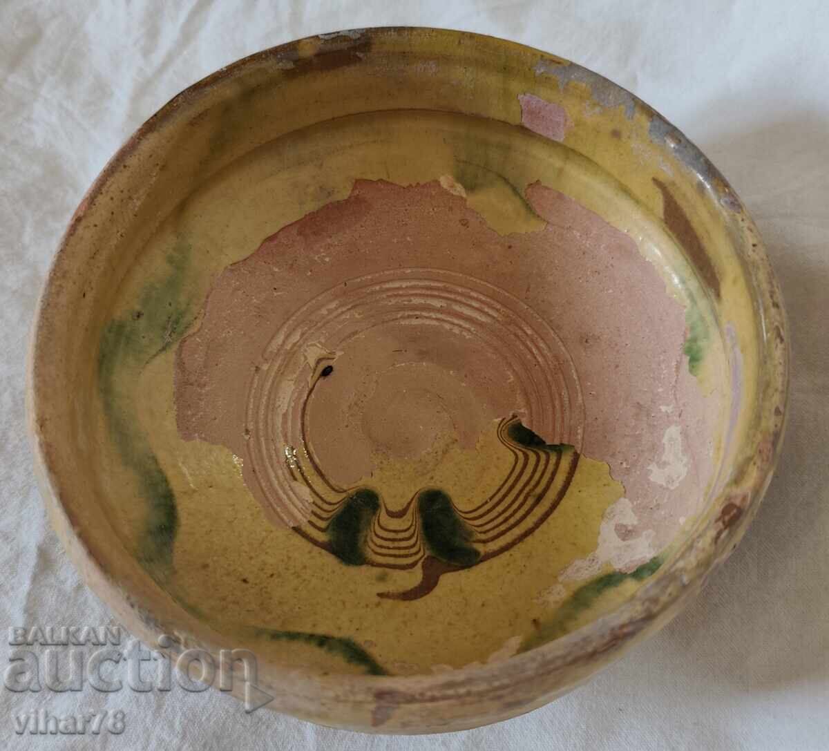 Παλιό κεραμικό δοχείο με τιμή 25.99 BGN | € 13.29