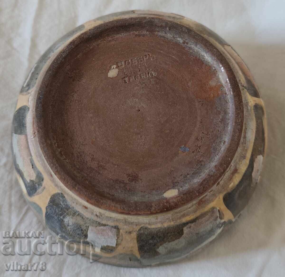 Доставка на Стара керамична паница