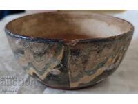 Стара керамична паница