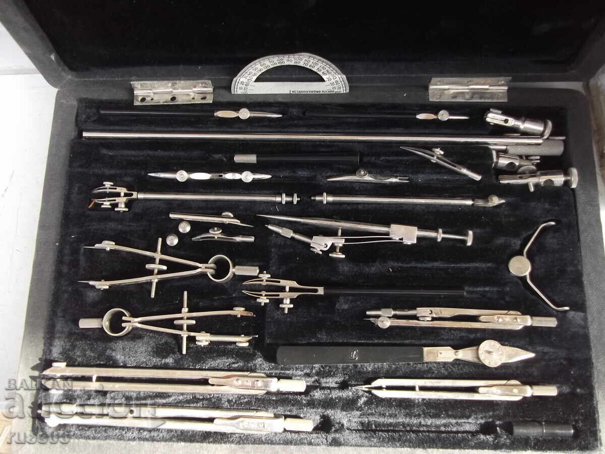 Pergeli set "Drafting Set - U 32-L" Soviet with price 100.00 BGN | € 51.13