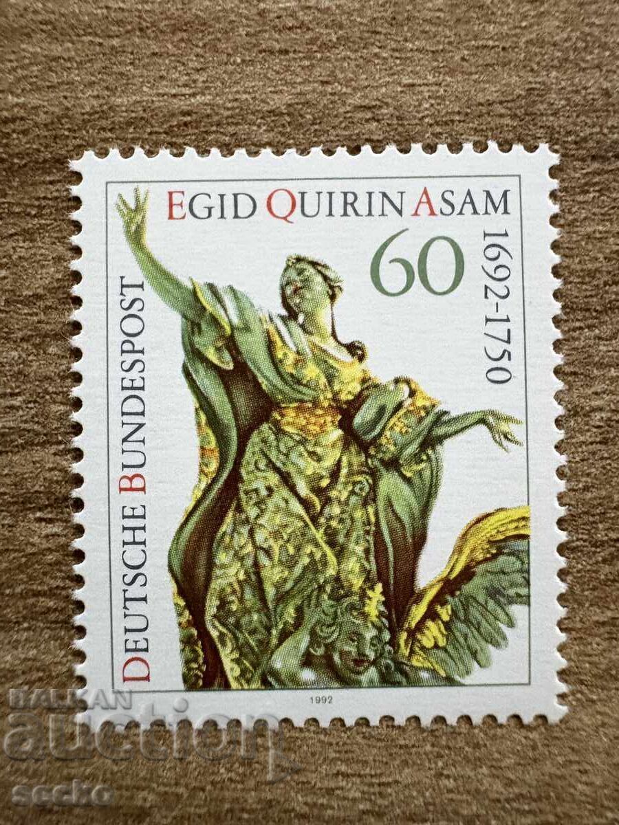 Germania - 300 g. de la nașterea lui Egid Quirin...(1992) MNH