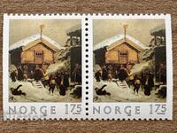 Norvegia - Crăciun (1982) - MNH - cuplu