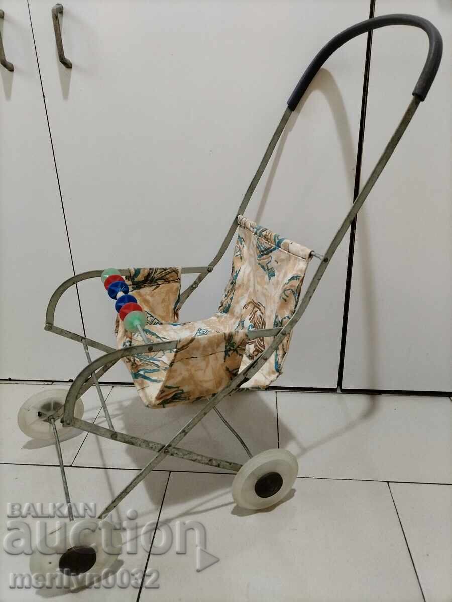 Παιδικό καροτσάκι για κούκλα, κορίτσι, σοσιαλιστικό με τιμή 48.00 BGN | € 24.54