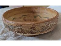 Стара керамична паница