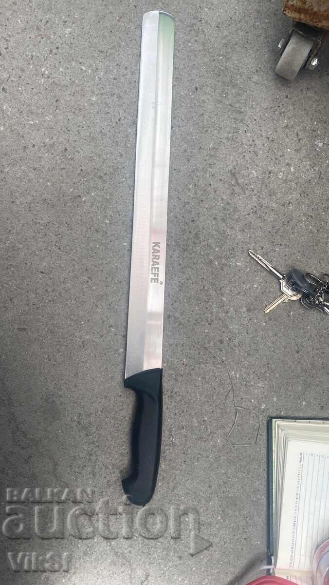 Huge professional Turkish knife 430x590 mm / döner