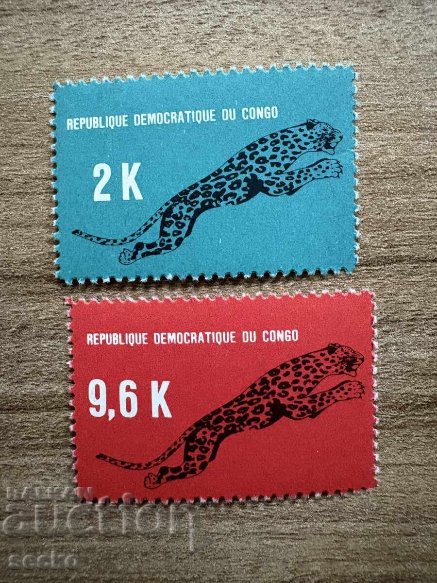 ДР Конго - Леопард (2002) MNH ДР Конго - Леопард (2002) MNH