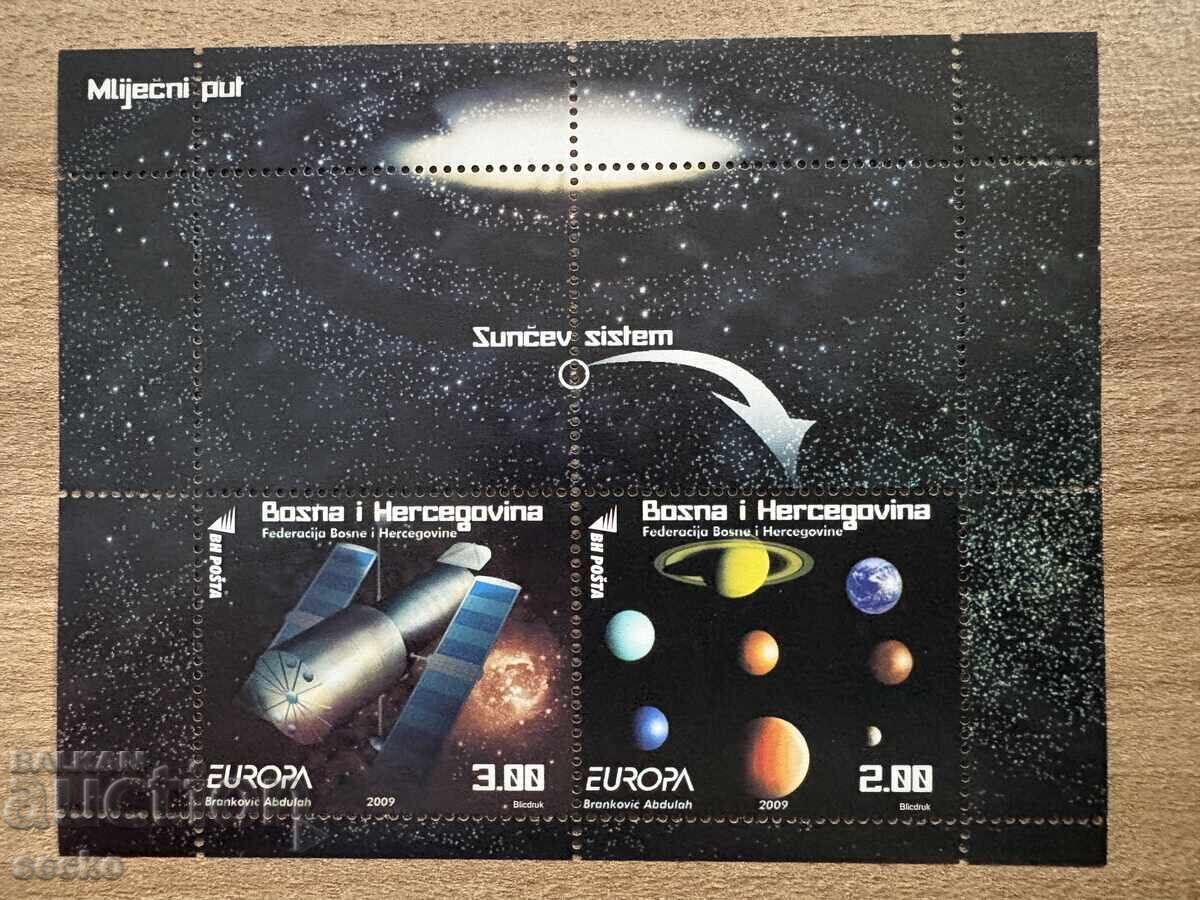 Bosnia and Herzegovina - Stamps Europe - Astronomy (2009) MNH Bosnia and Herzegovina - Stamps Europe - Astronomy (2009) MNH