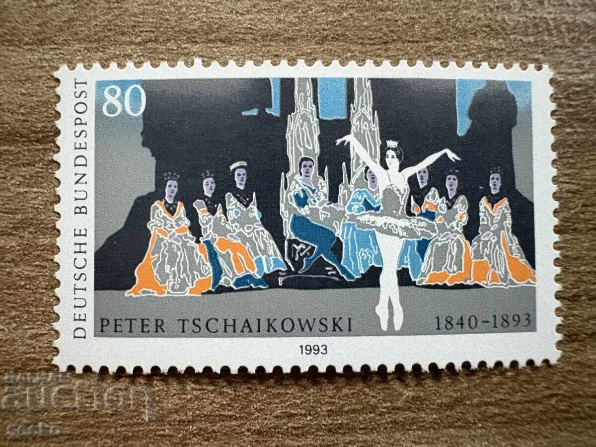 Germany - 100th anniversary of the death of P. Ilya Tchaikovsky (1993) MNH Germany - 100th anniversary of the death of P. Ilya Tchaikovsky (1993) MNH