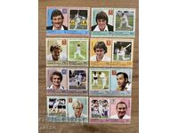 Union Island - Cricket Players (1984) MNH