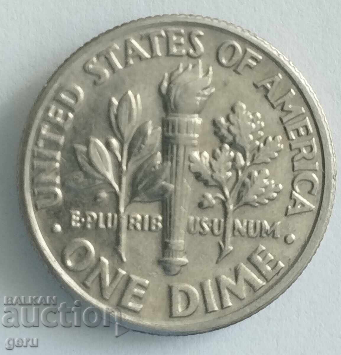 10 цента  САЩ  1991                         je5