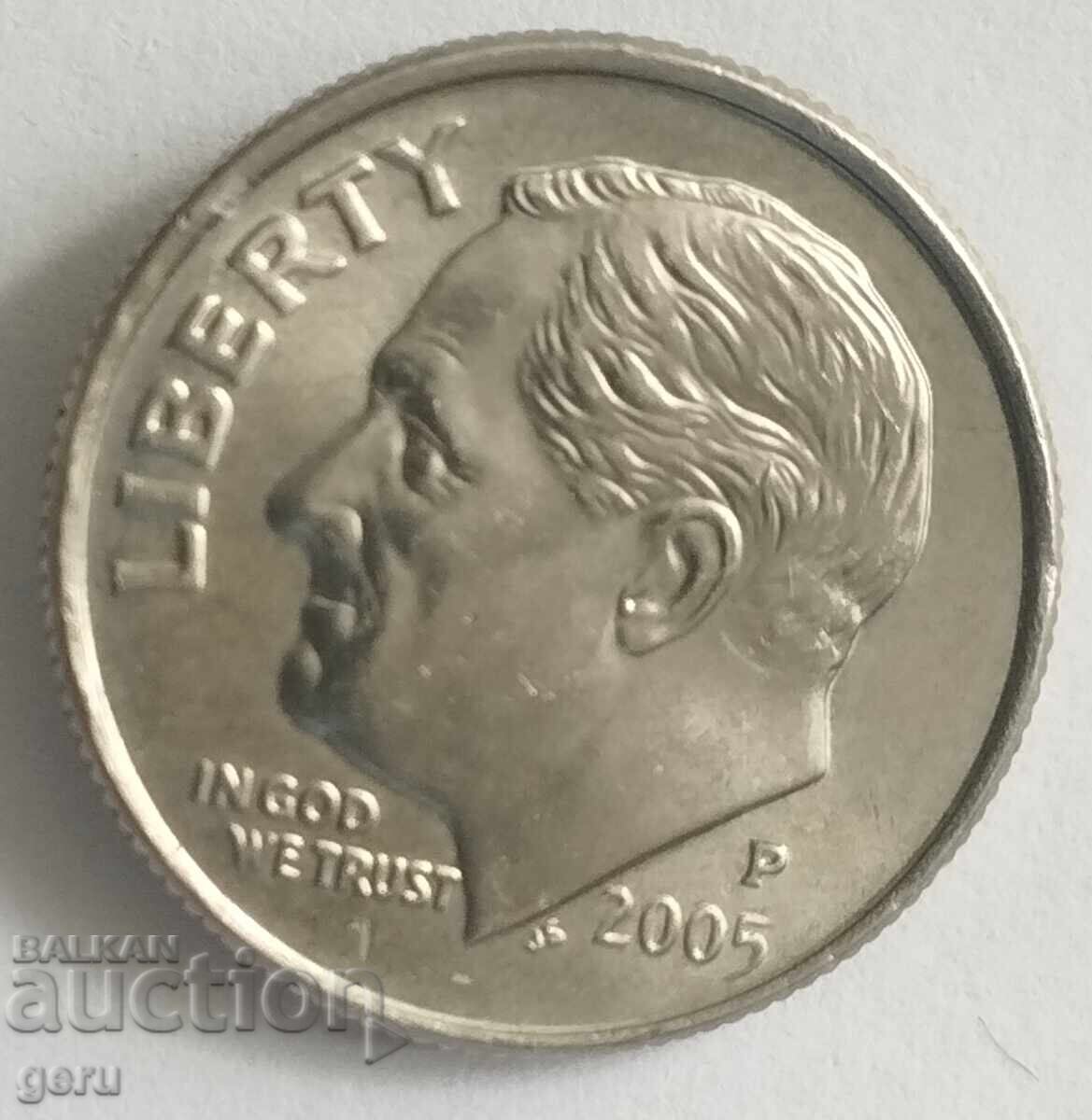 10 cenți SUA 2005 je5 10 cenți SUA 2005 je5