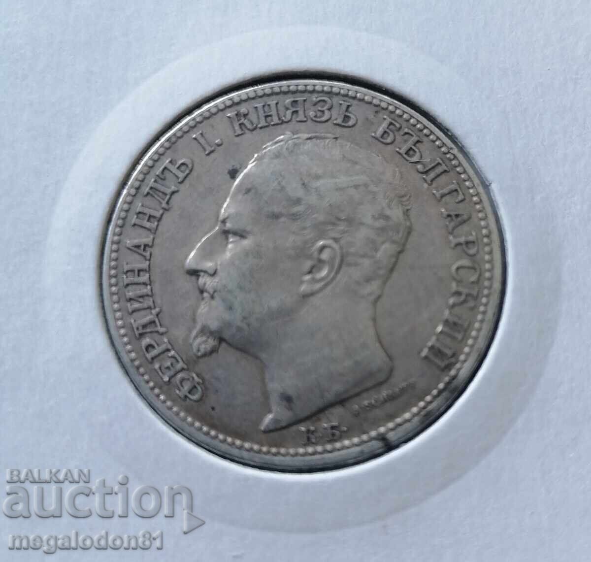 Principality of Bulgaria - 2 leva 1891 with price 100.00 BGN | € 51.13