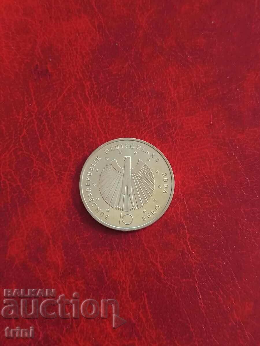 Germany 10 Euro 2004 FIFA World Cup 2006 with price 55.00 BGN | € 28.12 Germany 10 Euro 2004 FIFA World Cup 2006 with price 55.00 BGN | € 28.12